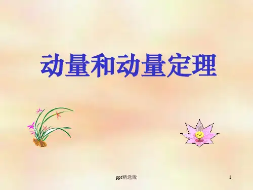 动量和动量定理精ppt课件