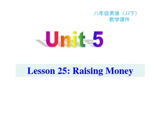 Lesson25RaisingMoney