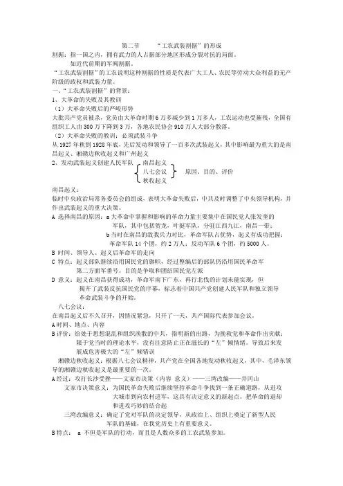 工农武装割据