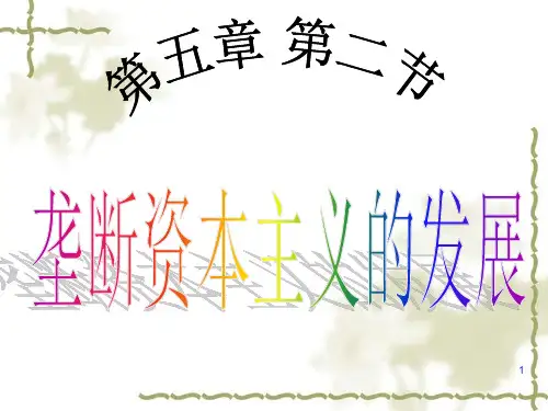 垄断资本主义的发展PPT课件