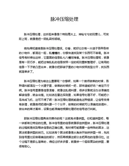 脉冲压缩处理