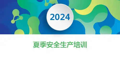 2024年夏季四防及工作要点培训