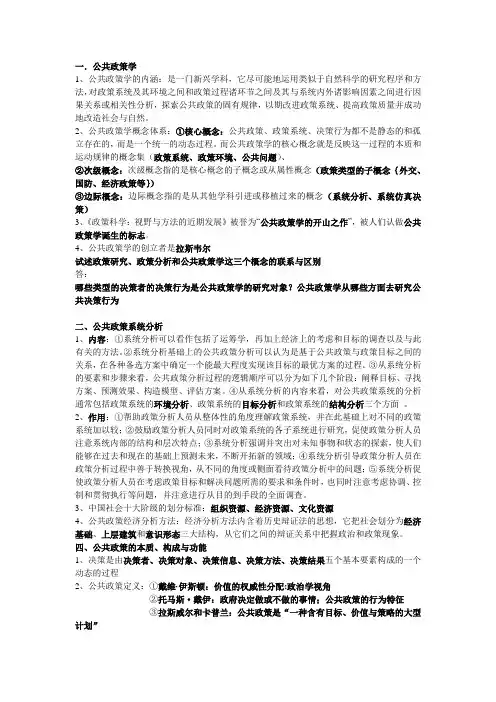 公共政策学