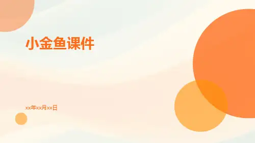 小金鱼课件