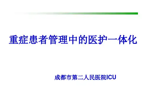 医护一体化_【PPT课件】