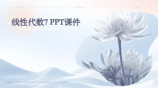 线性代数7PPT课件