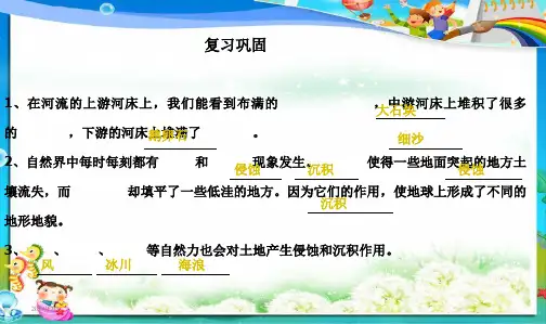 最新教科版小学五年级科学上册8._减少对土地的侵蚀精品课件