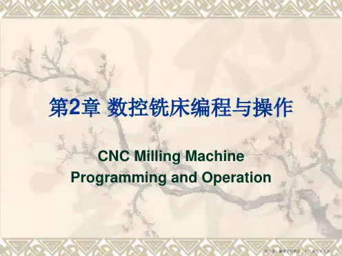 法兰克数控铣床编程与操作