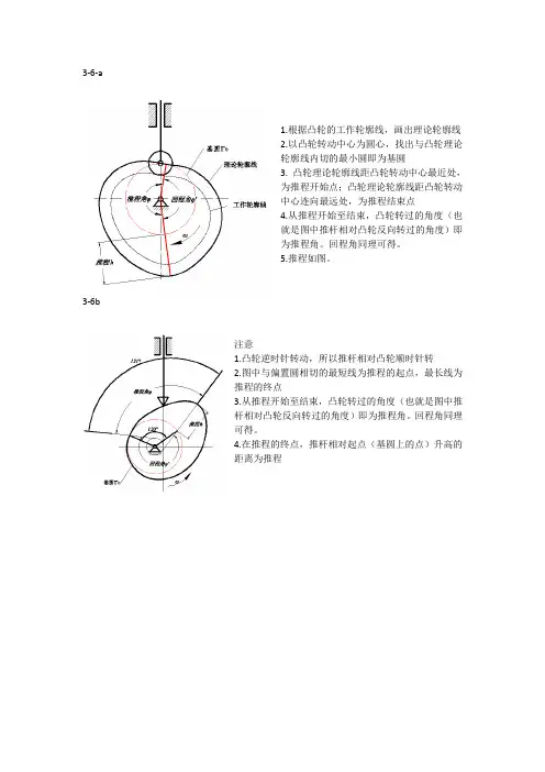 机械原理第3章作业参考