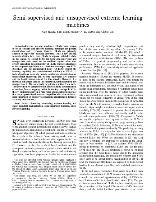 文献 (10)Semi-supervised and unsupervised extreme learning