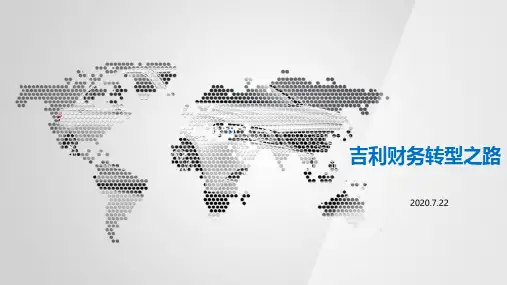2020年吉利控股集团财务转型之路