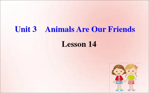 八年级英语下册Unit3AnimalsAreOurFriendsLesson14AmazingAnimals课件(新版)冀教版