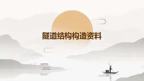 隧道结构构造资料