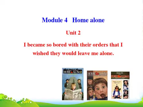 外研九年级英语上册Module4 Unit2 课件(共16张PPT)