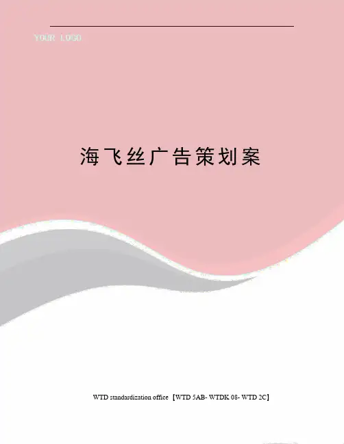海飞丝广告策划案