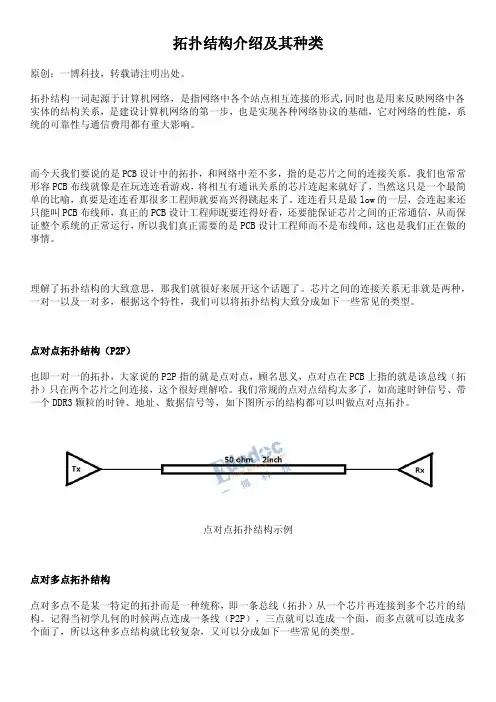拓扑结构介绍及其种类