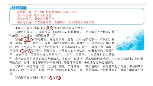 三年级上册语文课件课外阅读周周练第3周全国通用共25张PPT