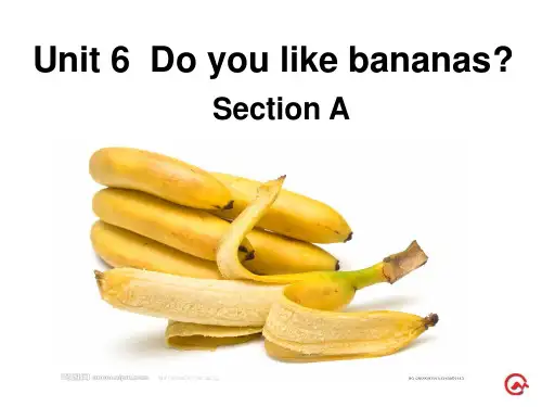 人教版七年级英语上册教学课件：Unit6DoyoulikebananasSectionA(共24张)