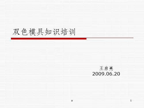 双色模具知识培训