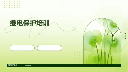 《继电保护培训》课件