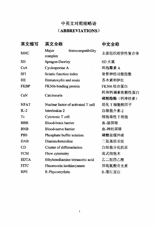 免疫抑制剂FK506促周围神经再生机制的实验分析