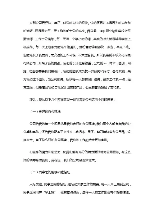 设计师述职报告