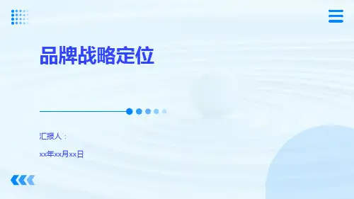 品牌战略定位