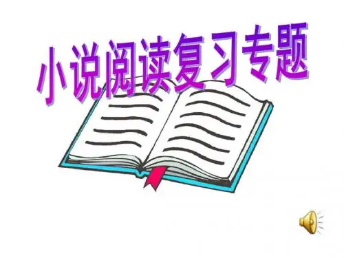 2012中考语文复习课件小说