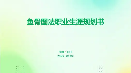 鱼骨图法职业生涯规划书