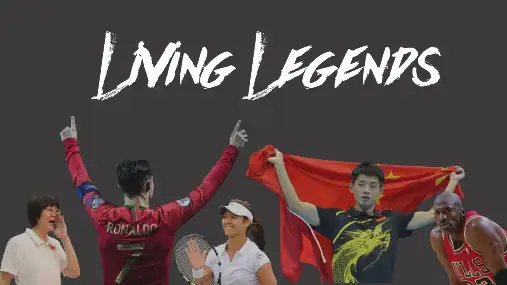 高中英语人教版必修第一册 unit 3  Living Legends(PPT版,共13页)