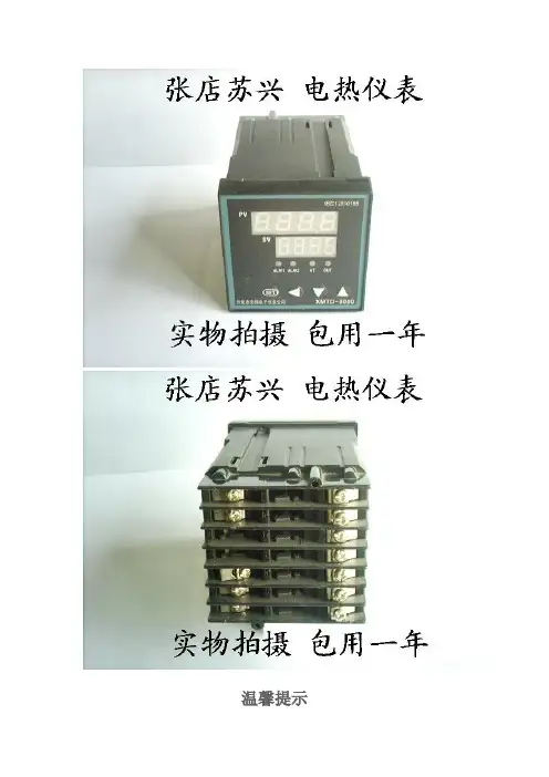 XMTD-8000温控仪