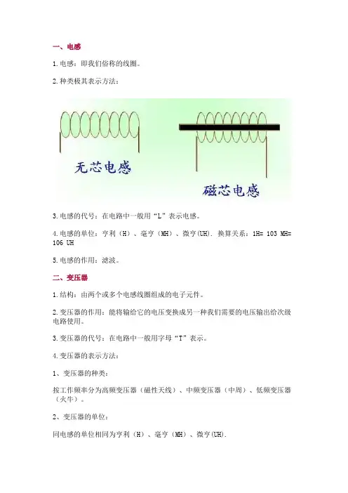 电子元器件基础知识—电感