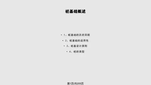 基础工程桩基础PPT课件
