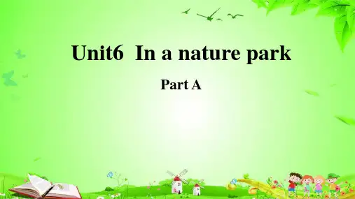 人教PEP版英语五年级上册Unit 6A  Let's talk课件