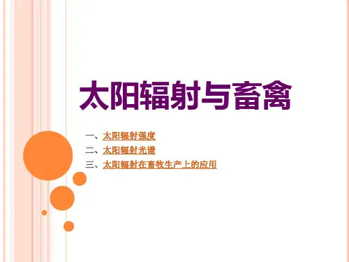 太阳辐射