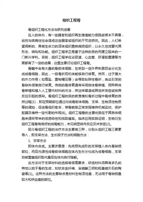 组织工程骨