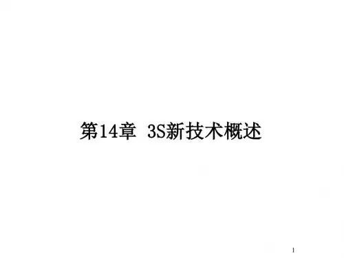 测量学第14章3S新技术概述