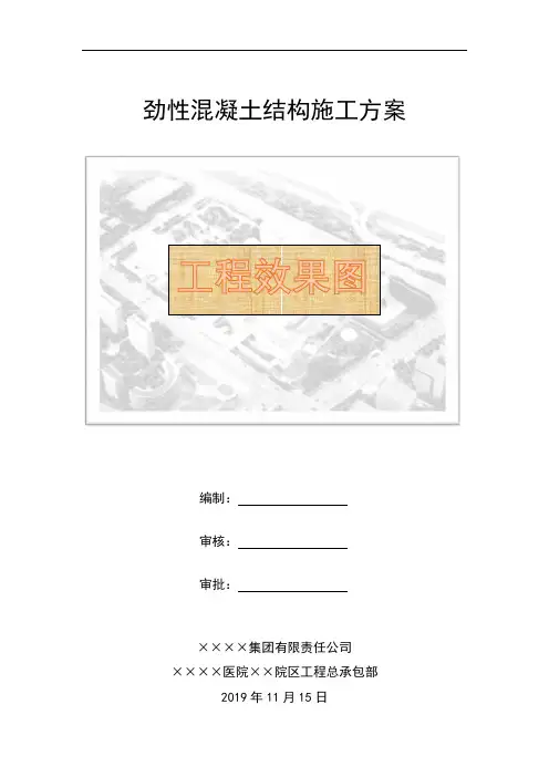 劲性混凝土结构施工方案(j)