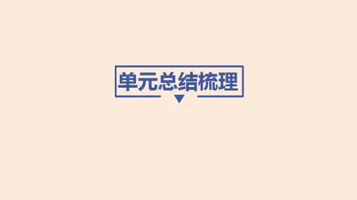 高中历史选择性必修第2册 第二单元 生产工具与劳作方式 单元总结梳理