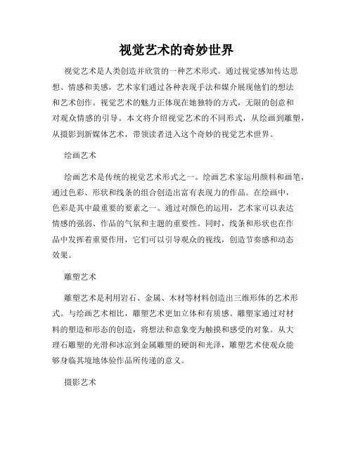 视觉艺术的奇妙世界