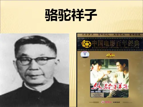 骆驼祥子  高妈PPT课件