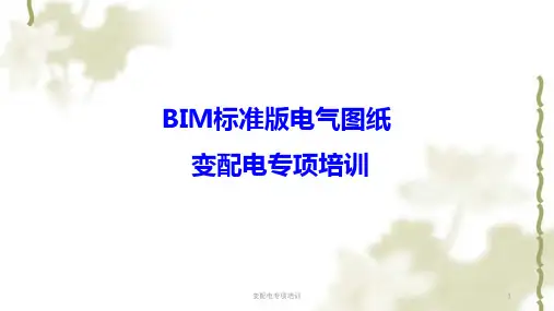 变配电专项培训ppt课件