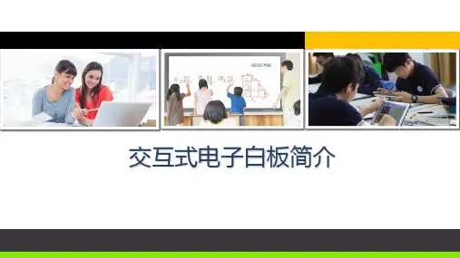 交互式电子白板简介