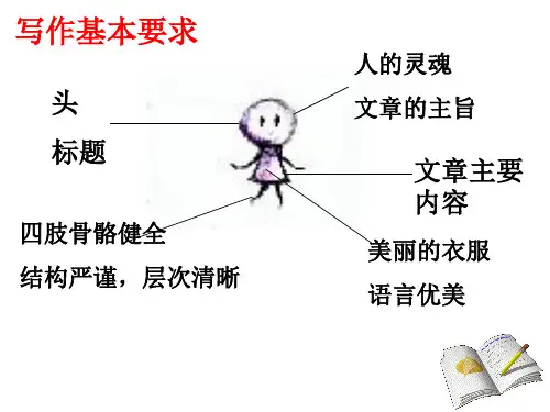 写作指导《记叙文如何谋篇布局》 (共23张PPT)