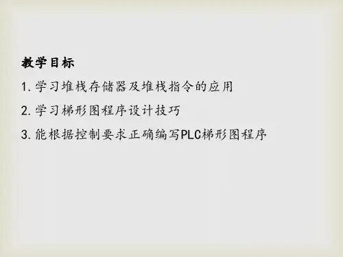 项目04--三相异步电动机正反转运行PLC控制