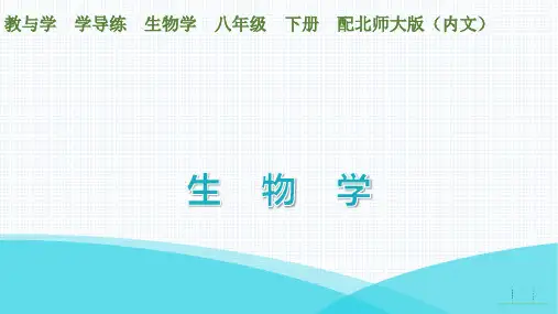最新北师大版八年级下册生物第21章生命的发生和发展 第1节 生命的起源