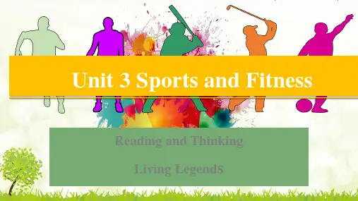 【课件】Unit+3+Reading+and+Thinking+课件人教版(2019)必修第一册