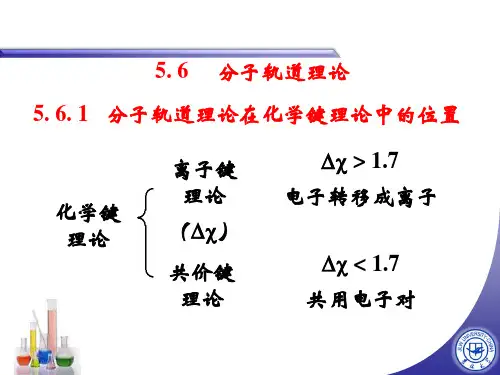 无机化学 分子轨道理论 PPT课件