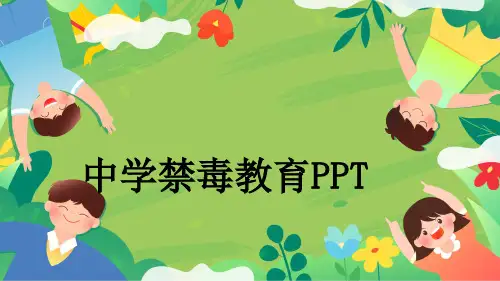 中学禁毒教育PPT