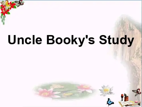 最新四年级英语上册Unit3UncleBooky’sStudy1北师大版(三起)优选教学课件